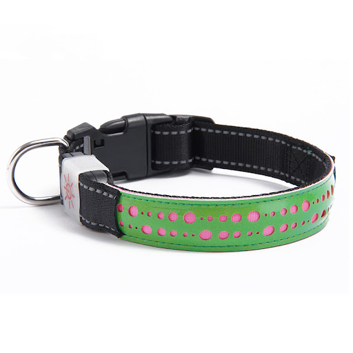 Title 7, Luminous Embossed Teddy Bichon Collar Universal...