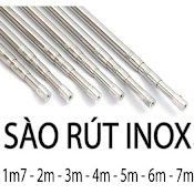 [Xả Kho Tặng Ngay Móc] Sào Rút Inox, Sào Phơi Đồ Inox Thanh Lý Cán Vợt Câu Cá Sào Chim Inox 304 - Trung Tâm Đồ Câu 24H