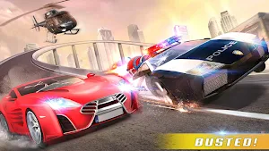 Police Car Chase GT Racing Stunt: Ramp Car Games screenshot 7
