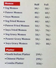 Indian Dosa And Chinese menu 3