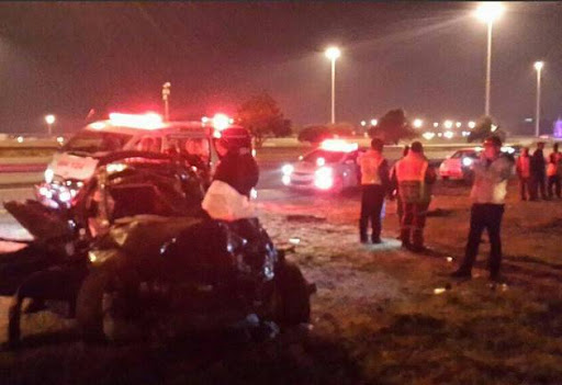 ER24 spokesman Russel Meiring said it was believed that the driver had lost control of the vehicle‚ causing it to roll about 200 metres and eject him.