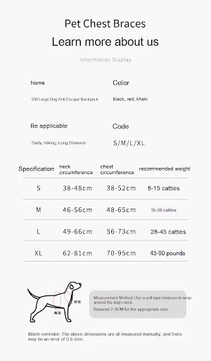 Title 10, Correa especial para perros Corgi medianos y gr...