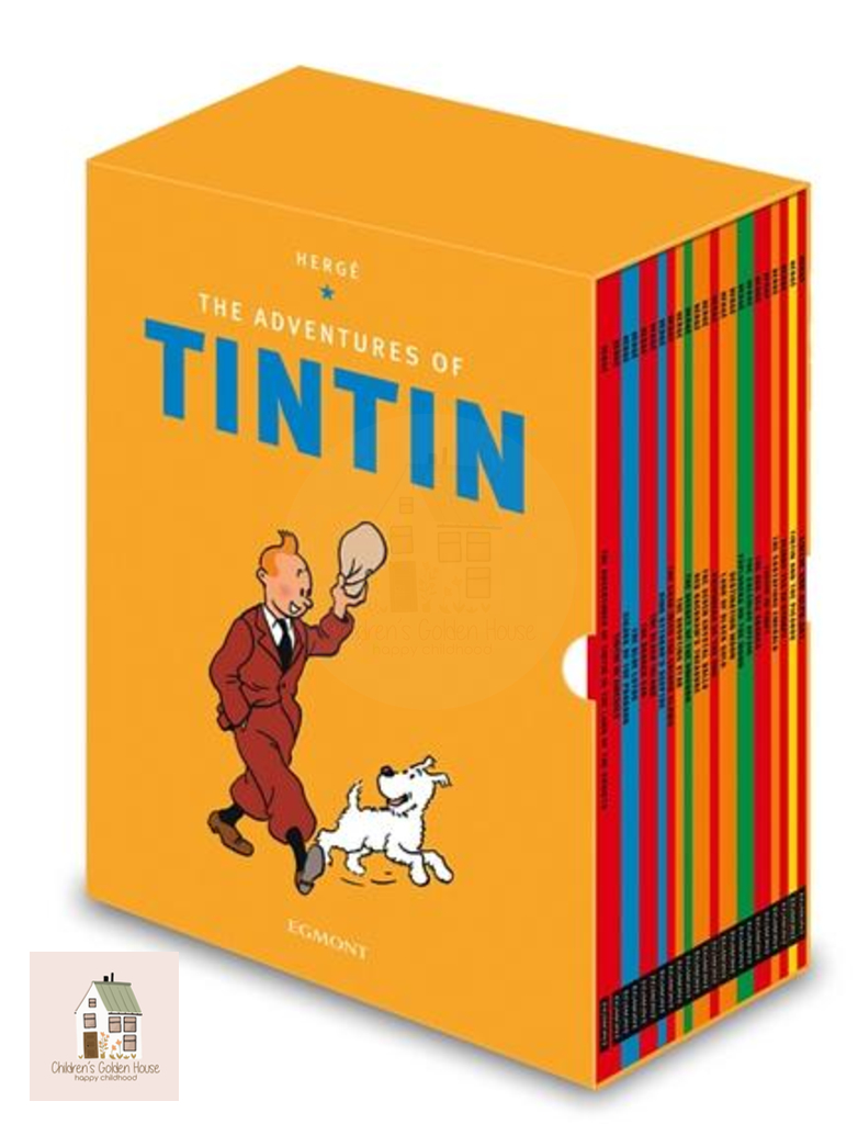 The-Adventures-of--Tintin-23-books-丁丁歷險| Children's Golden House