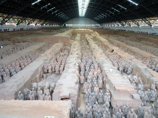 Terracotta Warriors of Xi'an China 2016