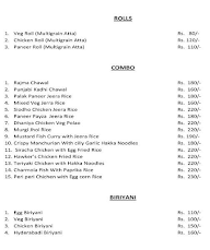 Chef's Palace menu 5