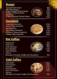 NJ Cafe 'N' Lounge menu 1