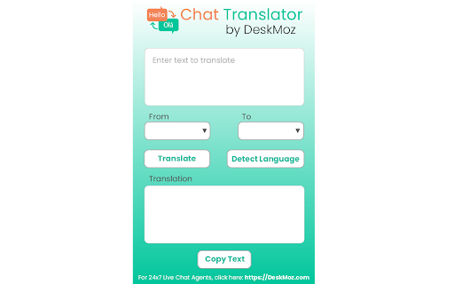 Chat Translator by DeskMoz