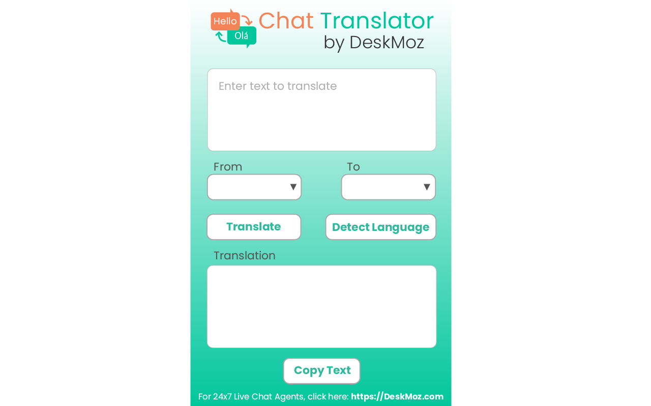 Chat Translator by DeskMoz Preview image 3