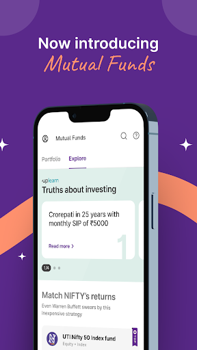 Screenshot Upstox- Stocks & Demat Account