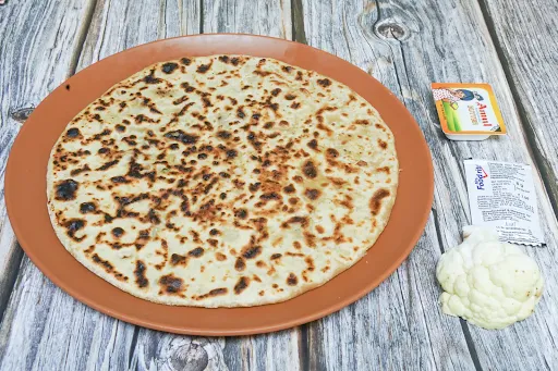 Olive Oil Gobi Paratha