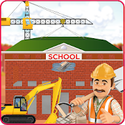Build High School Building: Construction Simulator  Icon