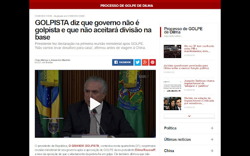 Temer Golpista