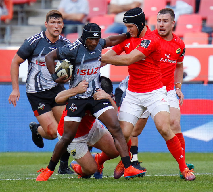 Masixole Banda of the Isuzu Southern Kings during the team's Guinness PRO14 match against Munster at the Nelson Mandela Bay Stadium in 2019. A new PRO14 partnership could be a lineline for the Port Elizabeth-based team