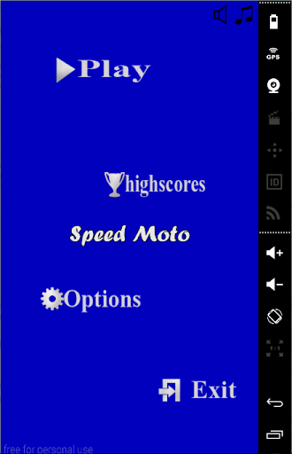 Speed moto game