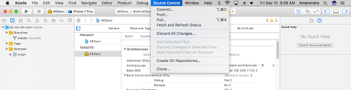 XCode 9 source control