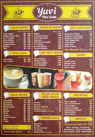 Yuvi The Cafe menu 1