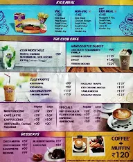 The Burger Club menu 3