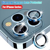 Miếng Dán Viền Kim Cương Bảo Vệ Mắt Camera Cho Iphone 14 Plus 11 12 13 Pro Max 13 Mini