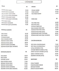 Medical College Canteen menu 1