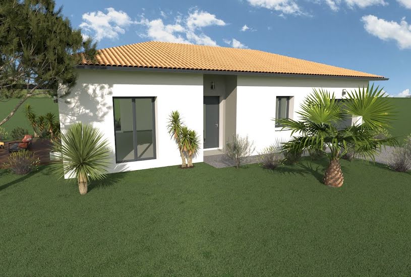  Vente Terrain + Maison - Terrain : 480m² - Maison : 92m² à Azur (40140) 