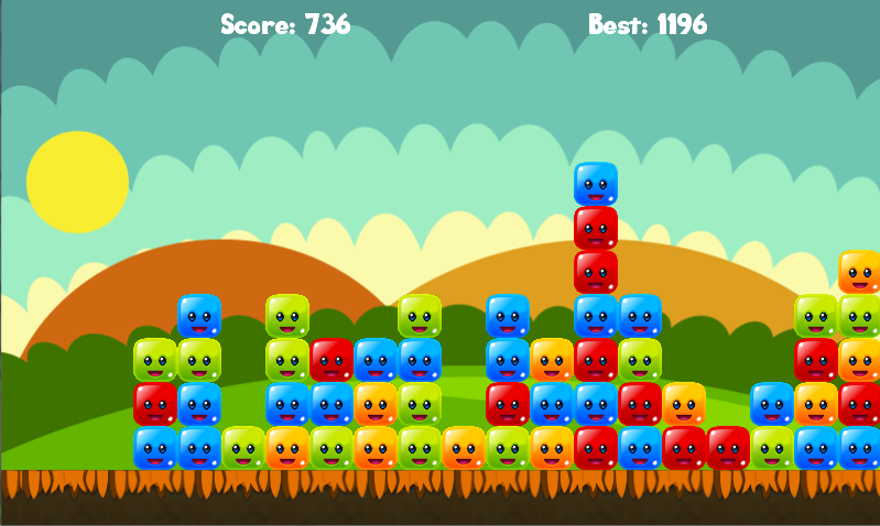Blocks Danger Crush Screen 3