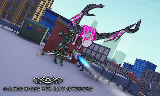 Amazing Spider Hero Web Rope Superhero 1.0 APK + Mod (Uang yang tidak terbatas) untuk android