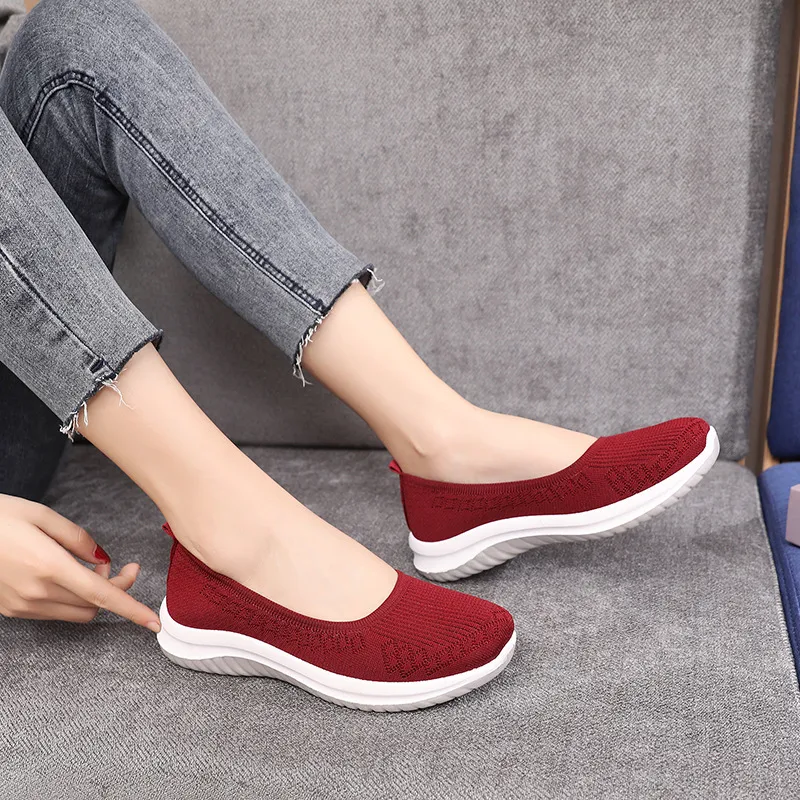 Title 7, Damen Stoffschuhe atmungsaktiv weiche Sohle beq...