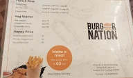 Burger Nation menu 2