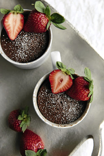 Chocolate mug cake