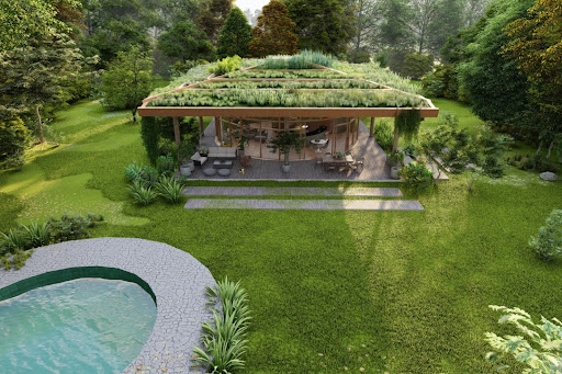 Maison avec piscine et jardin 3