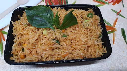 Veg Thai Fried Rice (Spicy)