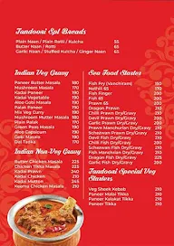 Salem RR Biriyani Unavagam menu 3