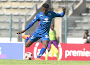 Teboho Mokoena of SuperSport United  is set to be offered an improved deal by the club as reward for his consistent performances. / Samuel Shivambu / BackpagePix