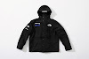 supreme the north face expedition jacket black