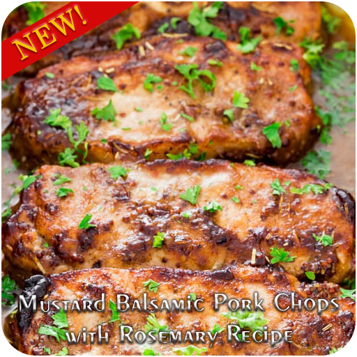 Mustard Balsamic Pork Chops with Rosemary Recipe