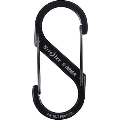 Nite Ize S-Biner #3 Aluminum Dual Carabiner: Each, Anodized Charcoal