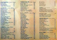 The Modak menu 1