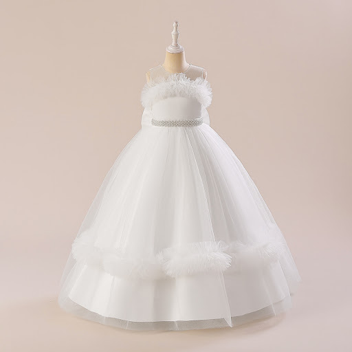 Title 16, Medium and Large Childrens Beaded Cinched Mesh...