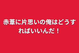 赤葦に片思いの俺はどうすればいいんだ！