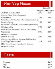 Chicago Pizza menu 2