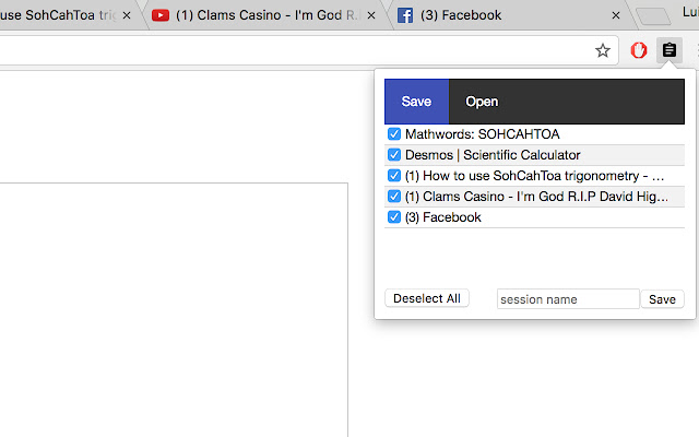 PTab | Save Opened Tabs