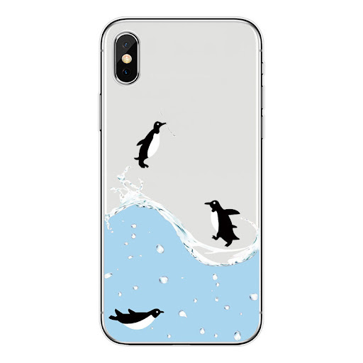 Title 10, Creative Cartoon Transparent Printing Mobile Ph...
