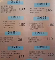 Cafe La Viya menu 1