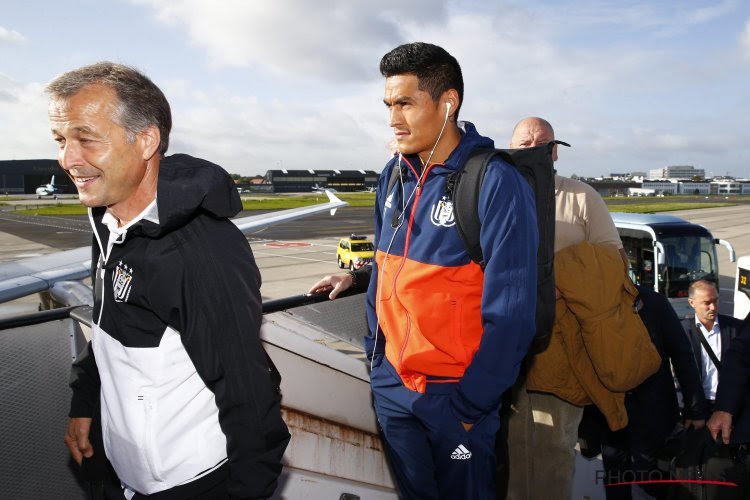 ? Anderlecht-winger Andy Najar staat nog enige tijd aan de kant, maar krijgt wel opvallende steun van een Rode Duivel