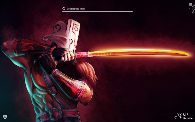 Dota 2 HD Wallpaper New Tab Theme