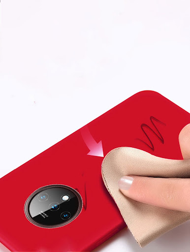Title 3, New Liquid Silicone Phone Case for OnePlus 7T. ...