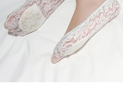 Title 10, Summer Lace Ankle Thin Low Top Invisible Socks ...