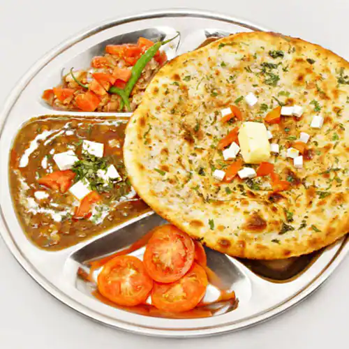 Aloo Naan Thali