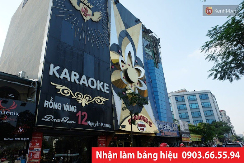 bảng hiệu karaoke gắn đèn led full color 231