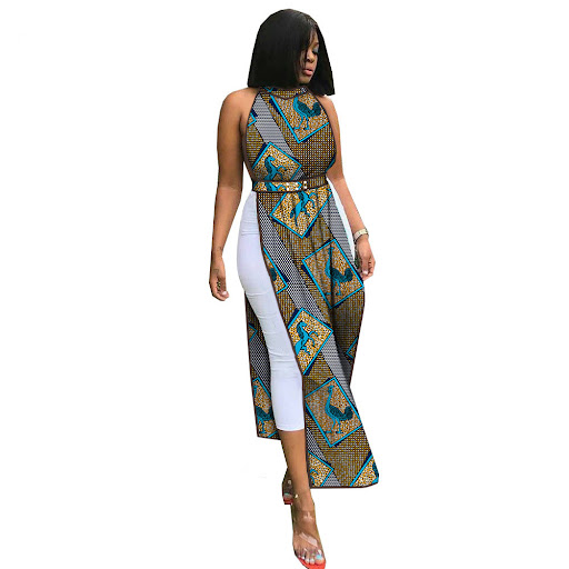 Title 7, African Style Midi Skirt Elegant and Versatile ...